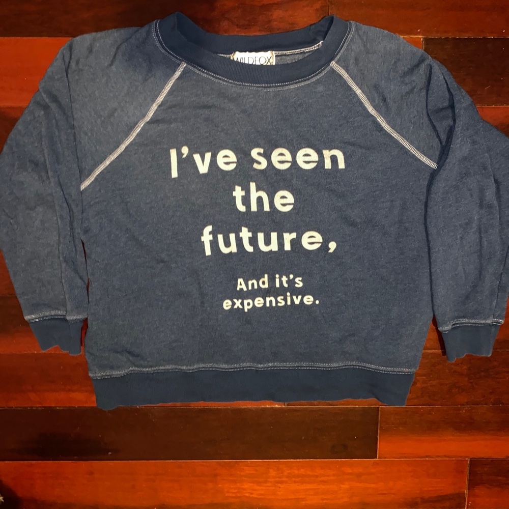 Wildfox Sweater I’ve seen the future